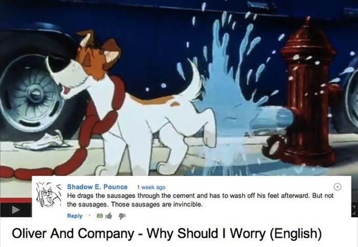Funny YouTube Comments on Disney Movie Clips