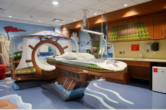 Pirate-themed CT Scanner