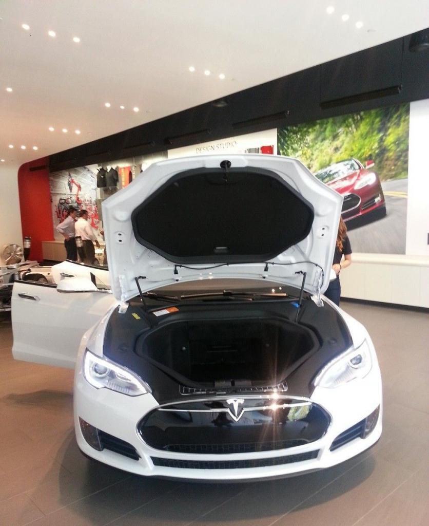 Tesla dealership in California