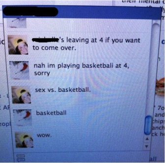 Stupid Facebook Chats