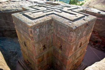 The Church of Saint George in Lalibela