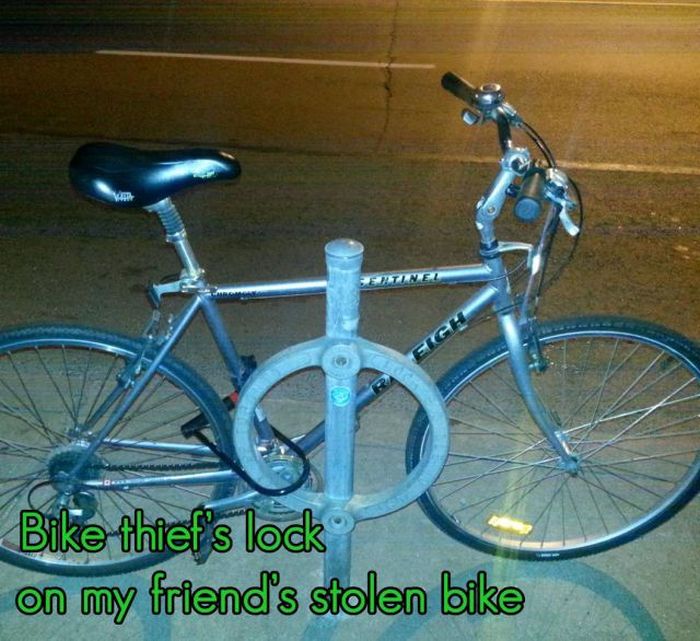 How to Teach Bike Thief a Lesson