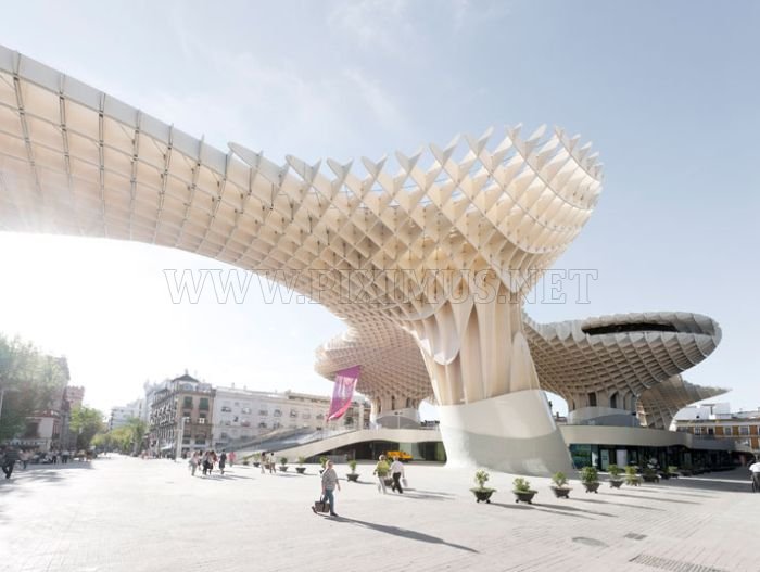 Metropol Parasol, World's Largest Wooden Structure 