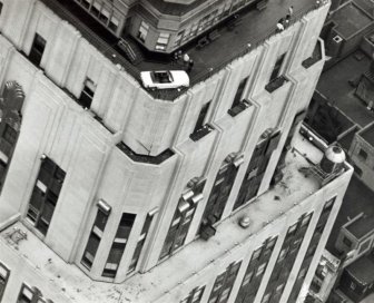 Ford Mustang on top of the Empire State Building