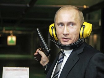Fearless Russian president Vladimir Putin
