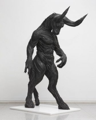 Sculptures Made Out of Old Tires