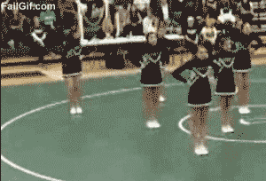 Cheerleader Fails and Wins