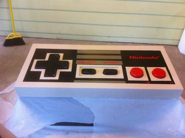 NES Controller Coffee Table