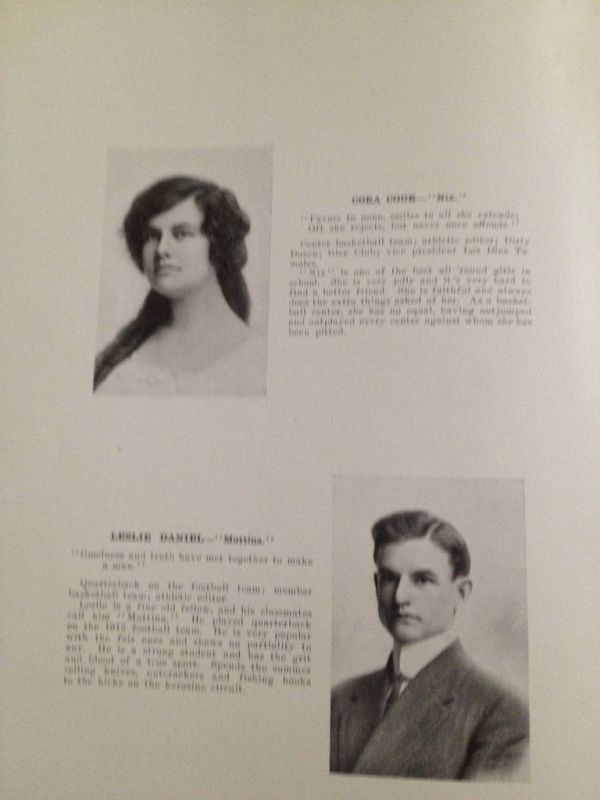 Yearbook from 1913, part 1913
