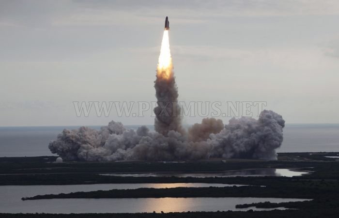 Space shuttle Endeavour launched