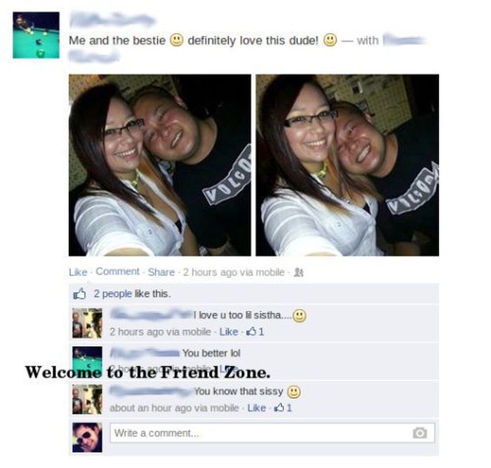 Welcome to the Friendzone, part 5