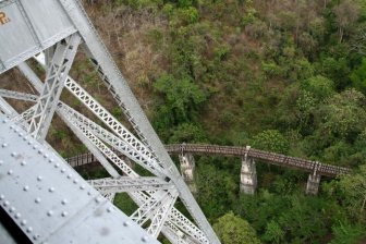 Goteik Viaduct in Myanmar