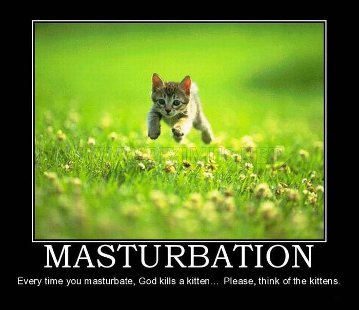 Funny Masturbation Demotivational Posters 