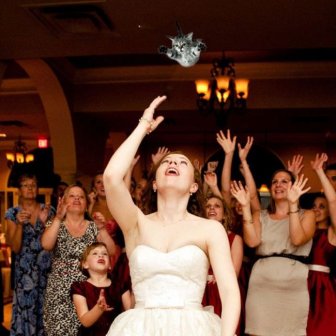 Brides Throwing Cats