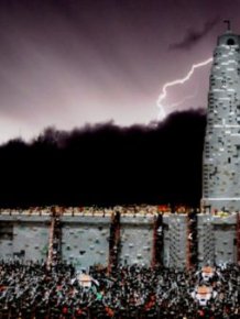 The Battle Of Helm’s Deep Recreated in Lego