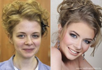 Russian Girls Before and After Makeup