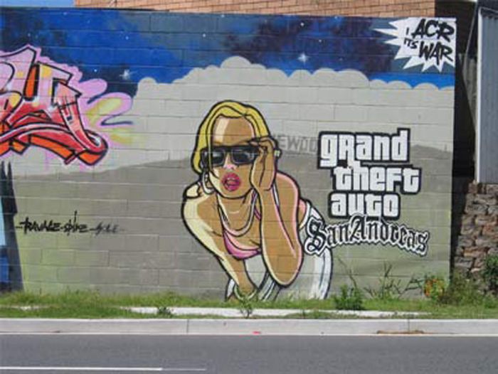 Video Game Grafitti