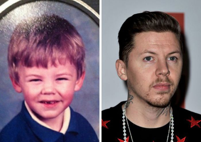 Music Stars Then and Now
