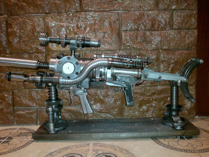 Steampunk Gadgets Made Out of Auto Parts