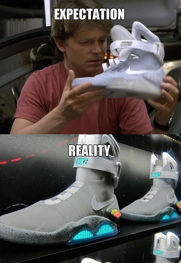 Back to the Future Predictions vs the Reality