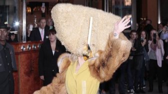 Lady Gaga as a Chicken Nugget