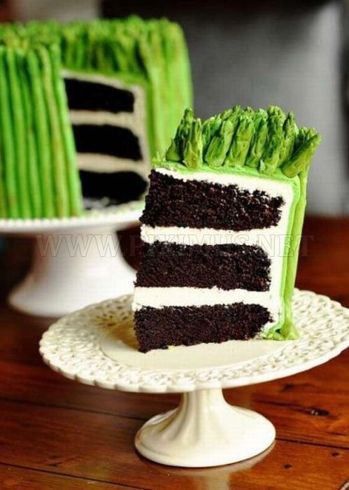 Asparagus Cake 