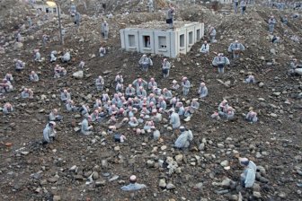 Miniature City in Ruins