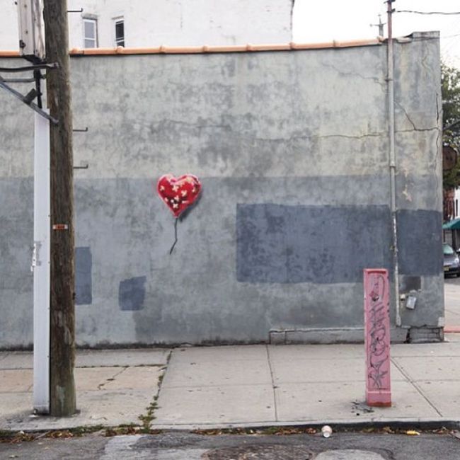 Banksy Visits New York