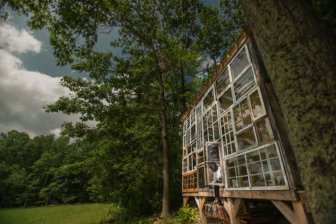 Cabin in the Woods Built for $500