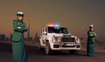 Brabus B63S for the police of Dubai