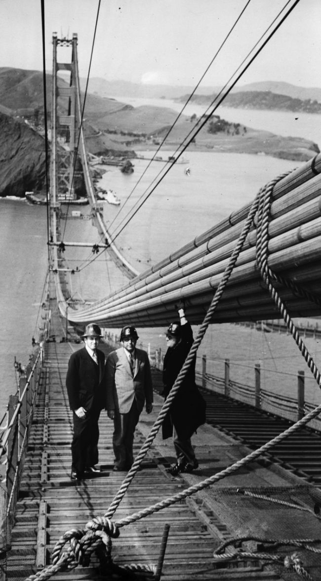 The Construction of the Golden Gate Bridge