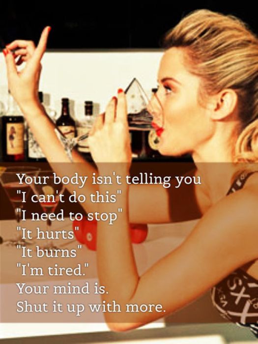 Fitness Quotes with Alcohol