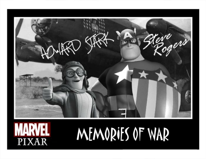 Pixar Meats Marvel and DC