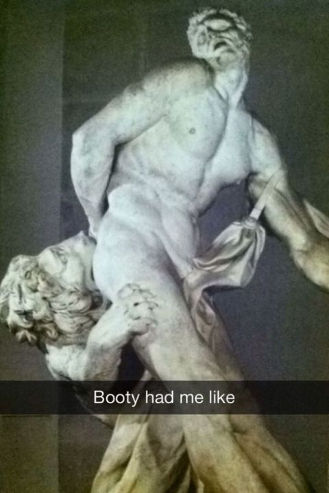 Art History Snapchats