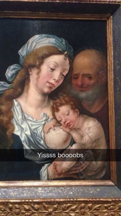 Art History Snapchats