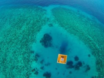 Underwater Hotel Room