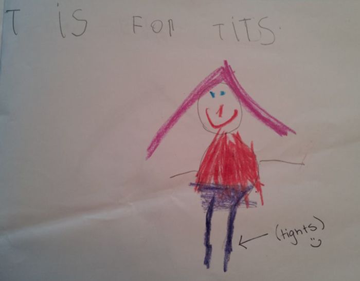 Inappropriate Children's Drawings