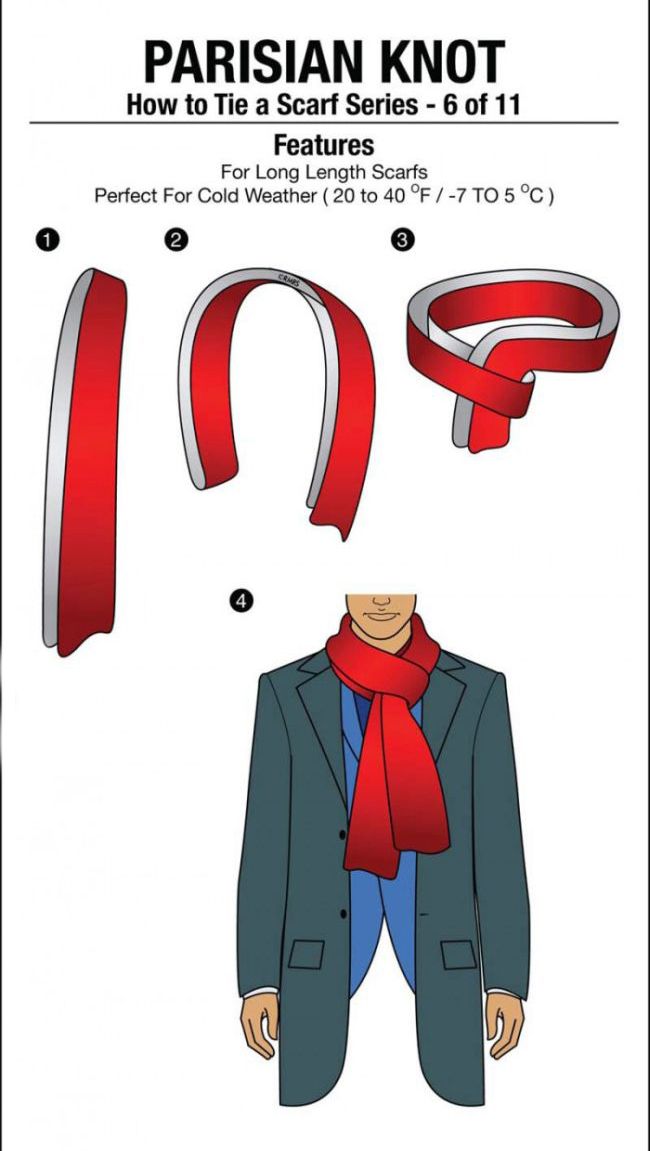How to Tie a Scarf
