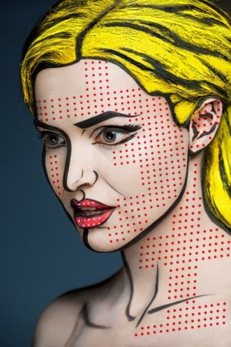 Beautiful Face Paintings