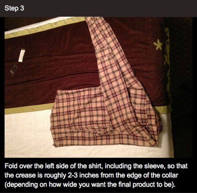 How to Fold Your Shirt Like a Professional