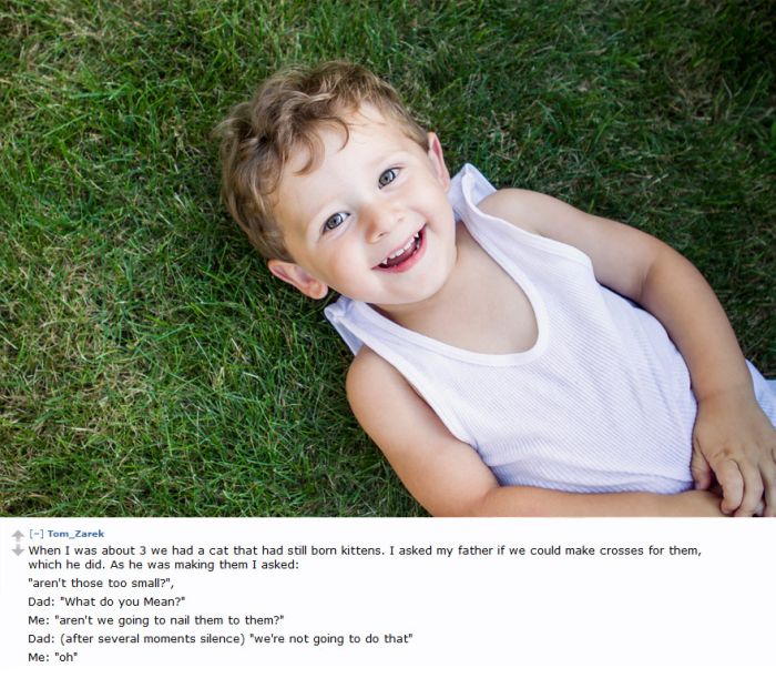 Creepy Things Kids Tell Their Parents