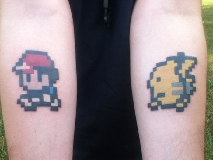 Pixel Art Tattoos