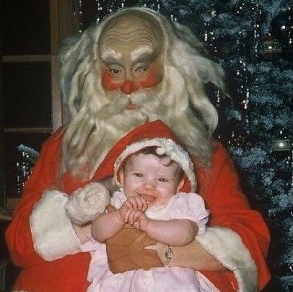 Scary Vintage Santas
