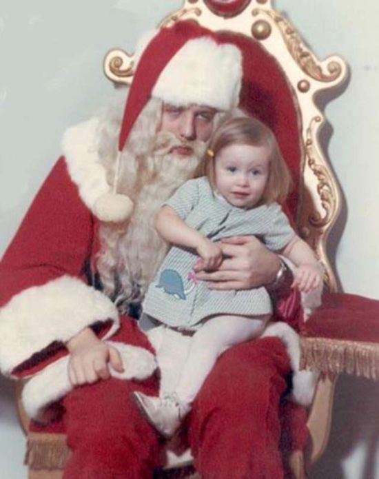 Scary Vintage Santas