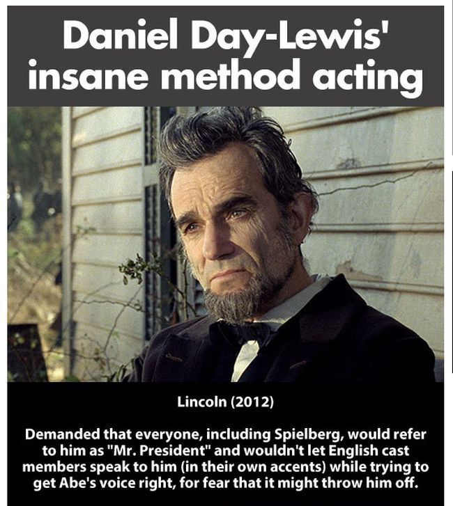 Daniel Day-Lewis` Method of Acting