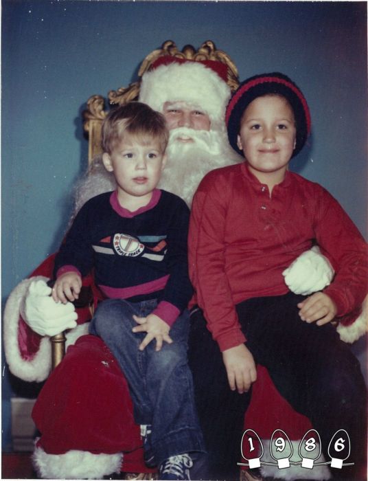 Annual Santa Photo, 1980-2013, part 19802013