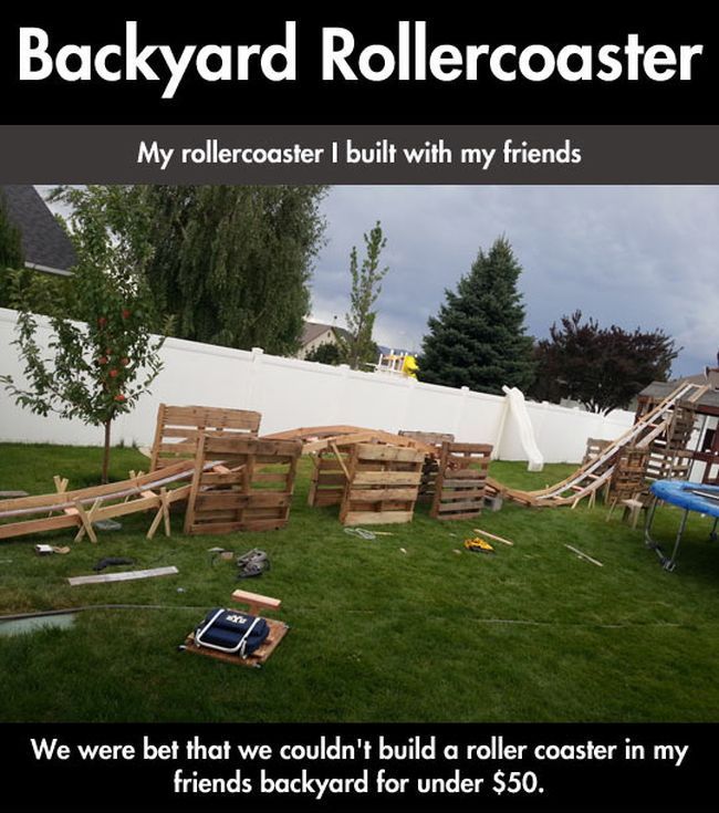 Backyard Rollercoaster