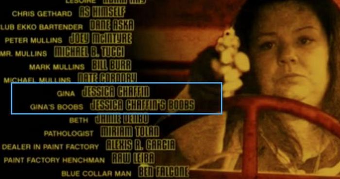 Funny Moments in Movie Credits