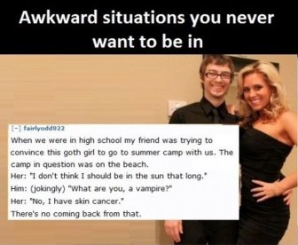 Awkward Situations