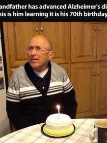Realizing It’s His 70th Birthday